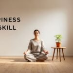 person practicing mindfulness and inner peace as a skill